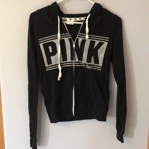 Pink Zip Hoodie